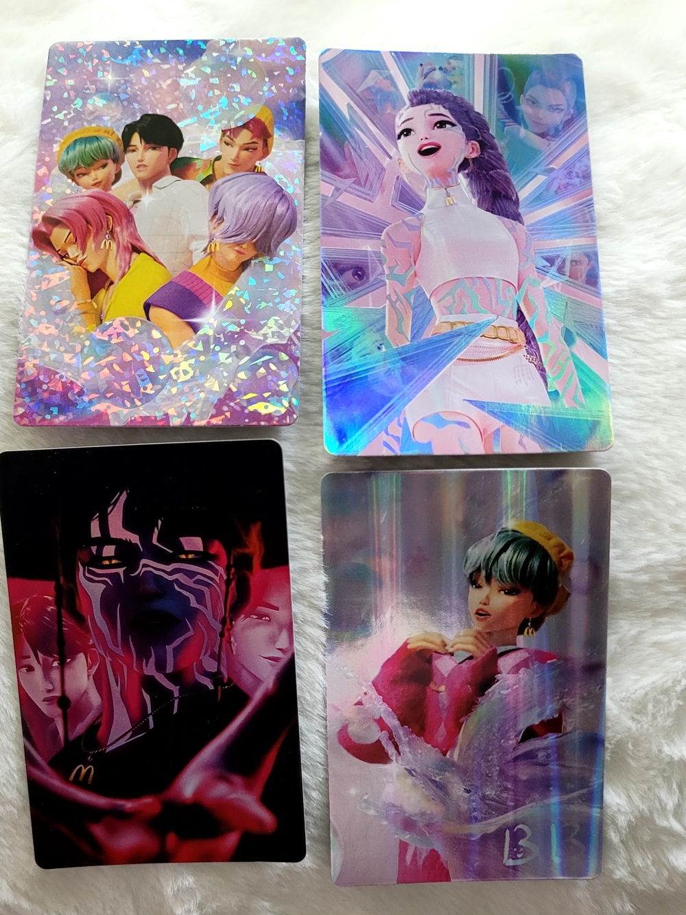 McDonald's 2026 X Netflix  K-Pop Demon Hunters Photocards